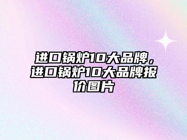 進口鍋爐10大品牌，進口鍋爐10大品牌報價圖片