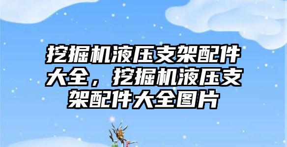 挖掘機(jī)液壓支架配件大全，挖掘機(jī)液壓支架配件大全圖片