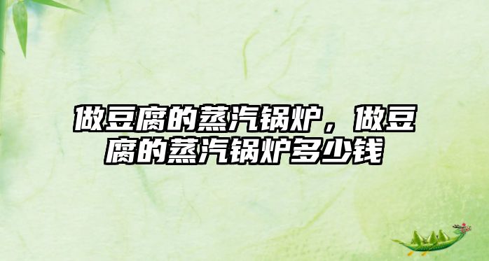 做豆腐的蒸汽鍋爐，做豆腐的蒸汽鍋爐多少錢