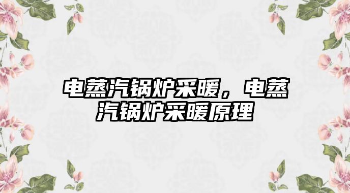 電蒸汽鍋爐采暖，電蒸汽鍋爐采暖原理