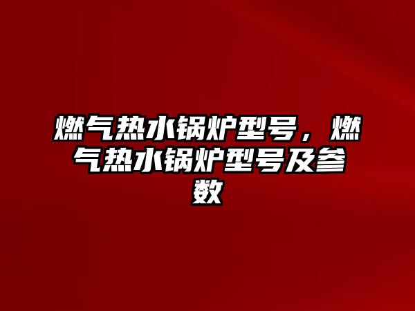燃?xì)鉄崴仩t型號，燃?xì)鉄崴仩t型號及參數(shù)