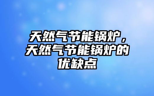 天然氣節(jié)能鍋爐，天然氣節(jié)能鍋爐的優(yōu)缺點