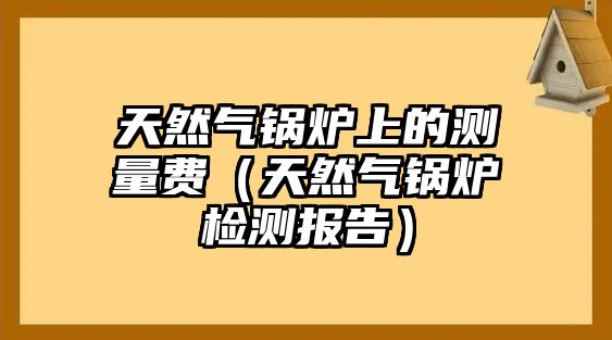 天然氣鍋爐上的測(cè)量費(fèi)（天然氣鍋爐檢測(cè)報(bào)告）