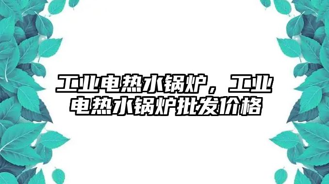 工業(yè)電熱水鍋爐，工業(yè)電熱水鍋爐批發(fā)價(jià)格