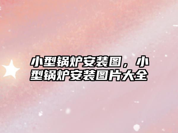 小型鍋爐安裝圖，小型鍋爐安裝圖片大全