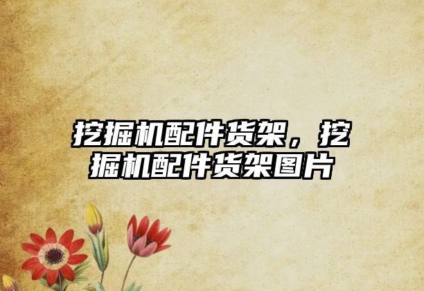 挖掘機(jī)配件貨架，挖掘機(jī)配件貨架圖片