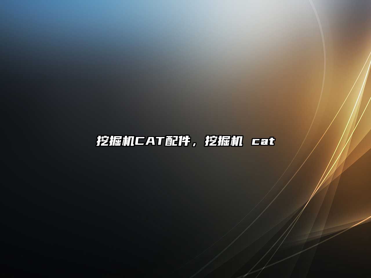 挖掘機CAT配件，挖掘機 cat