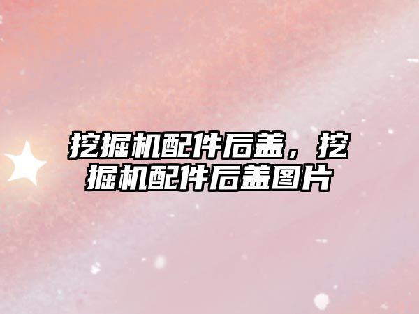 挖掘機(jī)配件后蓋，挖掘機(jī)配件后蓋圖片