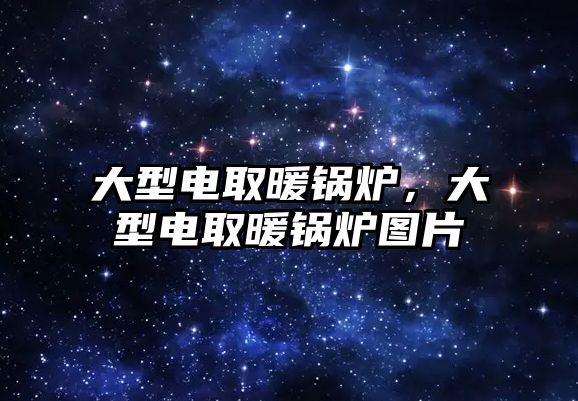 大型電取暖鍋爐，大型電取暖鍋爐圖片