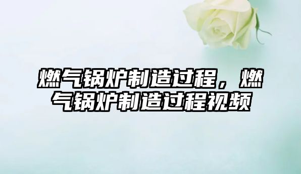 燃?xì)忮仩t制造過程，燃?xì)忮仩t制造過程視頻