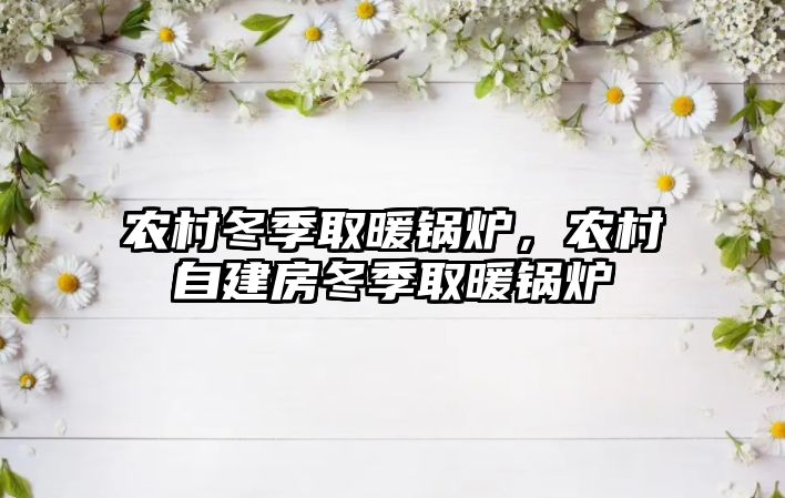 農(nóng)村冬季取暖鍋爐，農(nóng)村自建房冬季取暖鍋爐