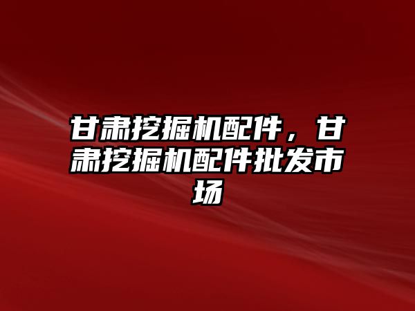 甘肅挖掘機配件，甘肅挖掘機配件批發(fā)市場
