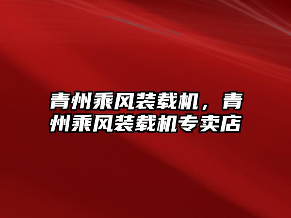 青州乘風(fēng)裝載機(jī)，青州乘風(fēng)裝載機(jī)專(zhuān)賣(mài)店