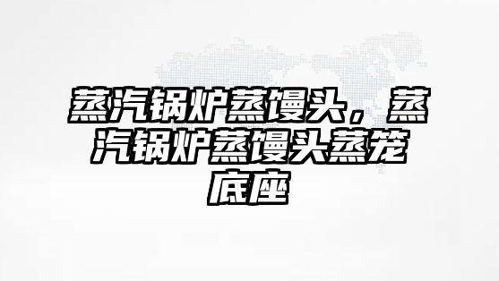 蒸汽鍋爐蒸饅頭，蒸汽鍋爐蒸饅頭蒸籠底座