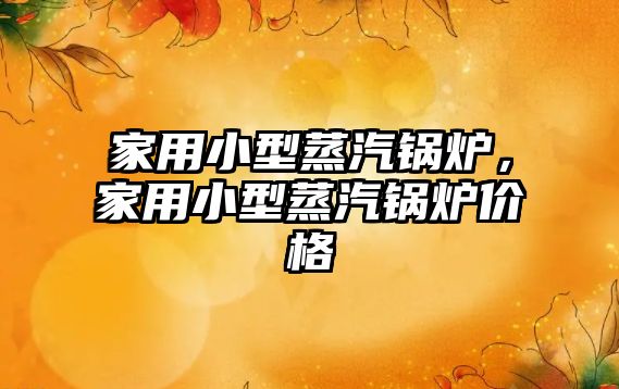 家用小型蒸汽鍋爐，家用小型蒸汽鍋爐價格