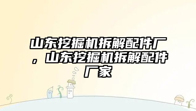 山東挖掘機(jī)拆解配件廠，山東挖掘機(jī)拆解配件廠家