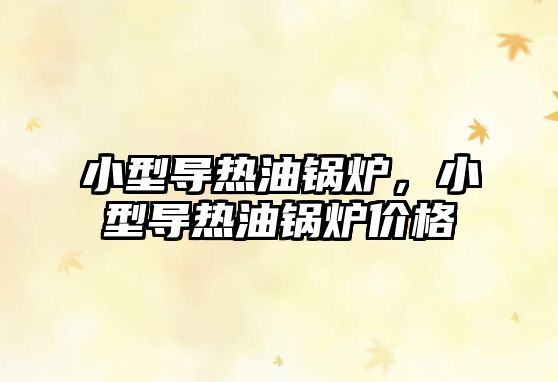 小型導(dǎo)熱油鍋爐，小型導(dǎo)熱油鍋爐價格