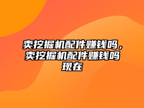 賣挖掘機配件賺錢嗎，賣挖掘機配件賺錢嗎現在