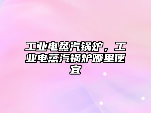 工業(yè)電蒸汽鍋爐，工業(yè)電蒸汽鍋爐哪里便宜