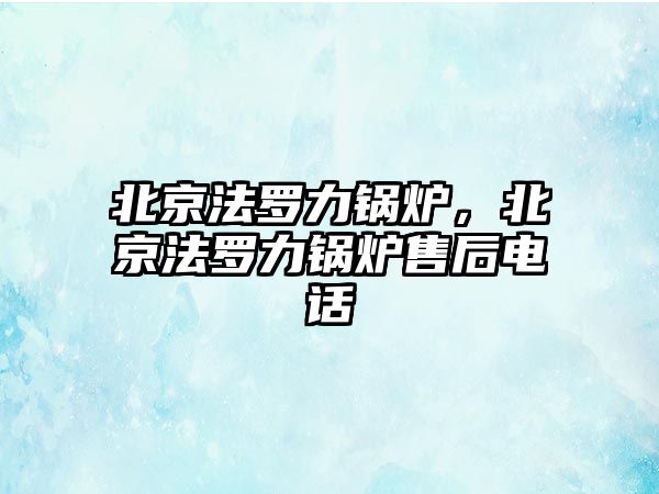 北京法羅力鍋爐，北京法羅力鍋爐售后電話