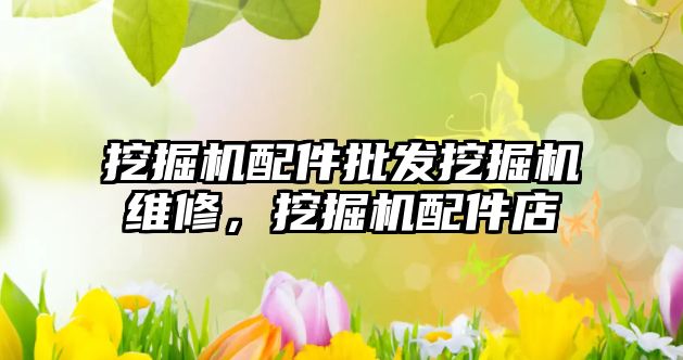 挖掘機(jī)配件批發(fā)挖掘機(jī)維修，挖掘機(jī)配件店