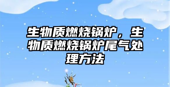 生物質(zhì)燃燒鍋爐，生物質(zhì)燃燒鍋爐尾氣處理方法