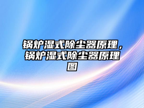 鍋爐濕式除塵器原理，鍋爐濕式除塵器原理圖