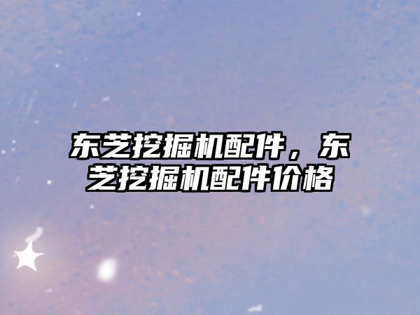 東芝挖掘機配件，東芝挖掘機配件價格