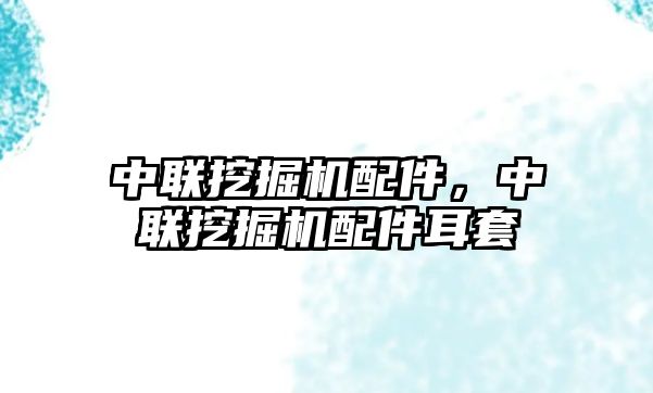中聯(lián)挖掘機配件，中聯(lián)挖掘機配件耳套