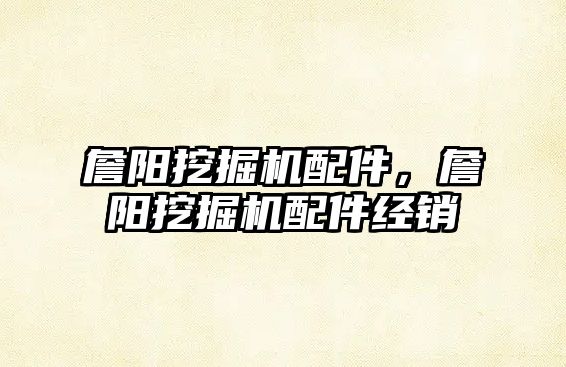 詹陽挖掘機(jī)配件，詹陽挖掘機(jī)配件經(jīng)銷