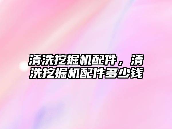 清洗挖掘機(jī)配件，清洗挖掘機(jī)配件多少錢