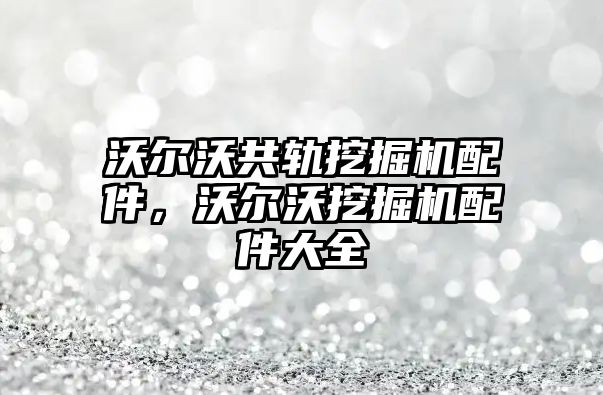 沃爾沃共軌挖掘機(jī)配件，沃爾沃挖掘機(jī)配件大全