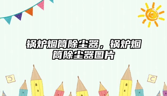 鍋爐煙筒除塵器，鍋爐煙筒除塵器圖片