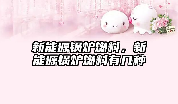 新能源鍋爐燃料，新能源鍋爐燃料有幾種