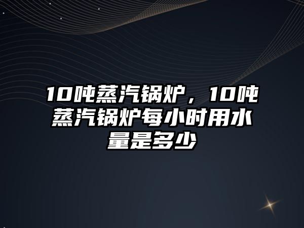 10噸蒸汽鍋爐，10噸蒸汽鍋爐每小時(shí)用水量是多少