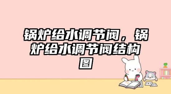 鍋爐給水調(diào)節(jié)閥，鍋爐給水調(diào)節(jié)閥結(jié)構(gòu)圖