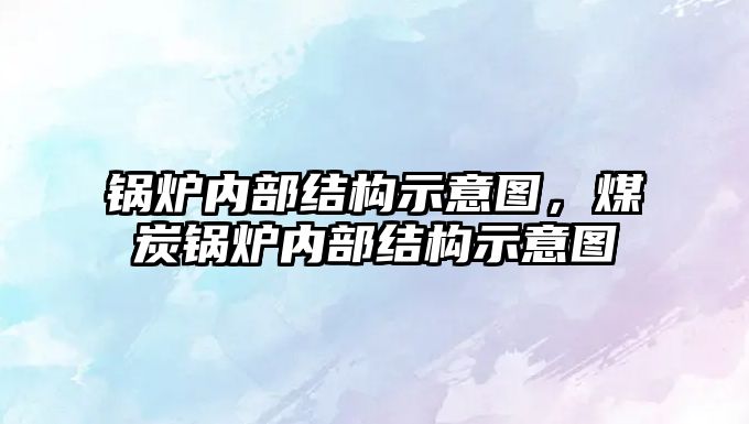 鍋爐內(nèi)部結(jié)構(gòu)示意圖，煤炭鍋爐內(nèi)部結(jié)構(gòu)示意圖