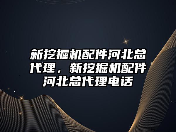 新挖掘機配件河北總代理，新挖掘機配件河北總代理電話