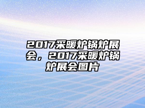 2017采暖爐鍋爐展會(huì)，2017采暖爐鍋爐展會(huì)圖片