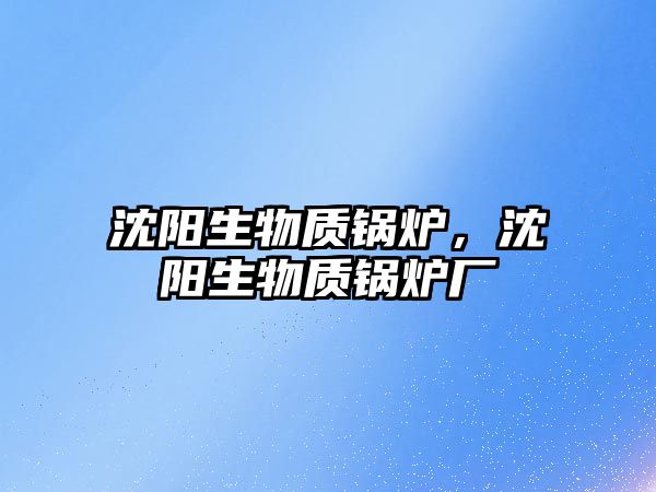 沈陽(yáng)生物質(zhì)鍋爐，沈陽(yáng)生物質(zhì)鍋爐廠