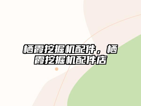 棲霞挖掘機配件，棲霞挖掘機配件店