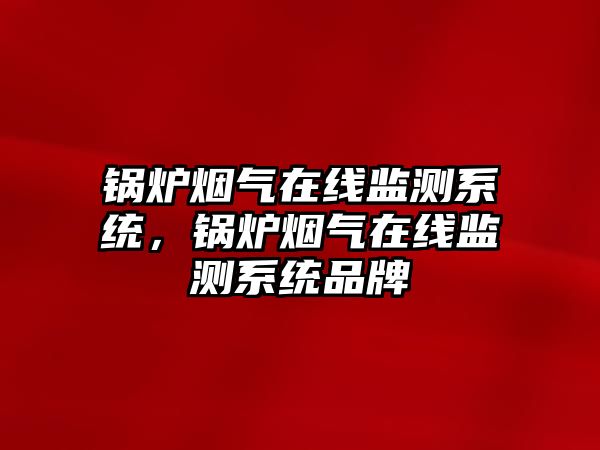 鍋爐煙氣在線監(jiān)測系統(tǒng)，鍋爐煙氣在線監(jiān)測系統(tǒng)品牌