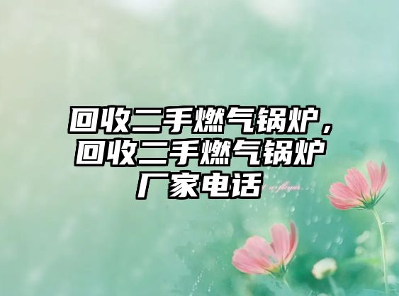 回收二手燃氣鍋爐，回收二手燃氣鍋爐廠家電話