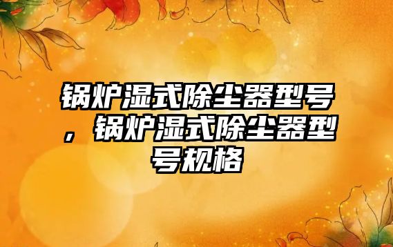 鍋爐濕式除塵器型號，鍋爐濕式除塵器型號規(guī)格