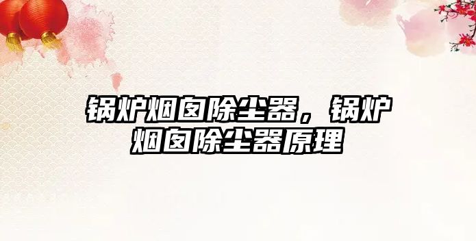 鍋爐煙囪除塵器，鍋爐煙囪除塵器原理