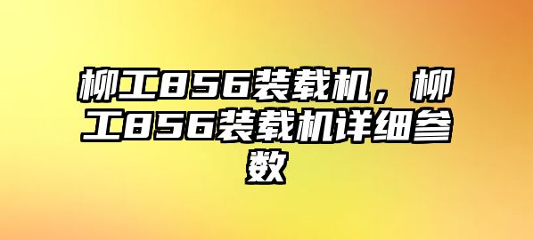 柳工856裝載機(jī)，柳工856裝載機(jī)詳細(xì)參數(shù)