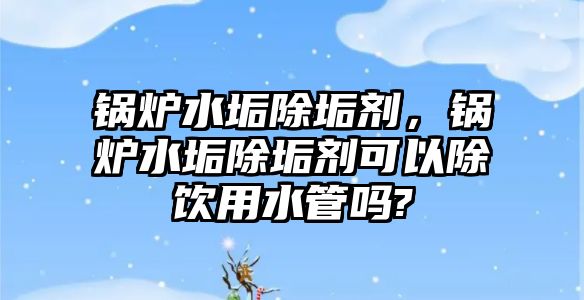 鍋爐水垢除垢劑，鍋爐水垢除垢劑可以除飲用水管嗎?