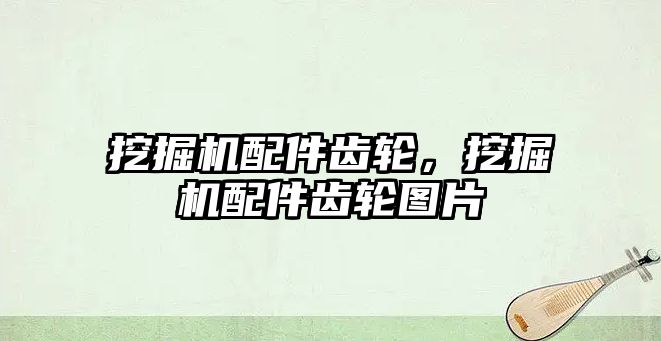 挖掘機(jī)配件齒輪，挖掘機(jī)配件齒輪圖片