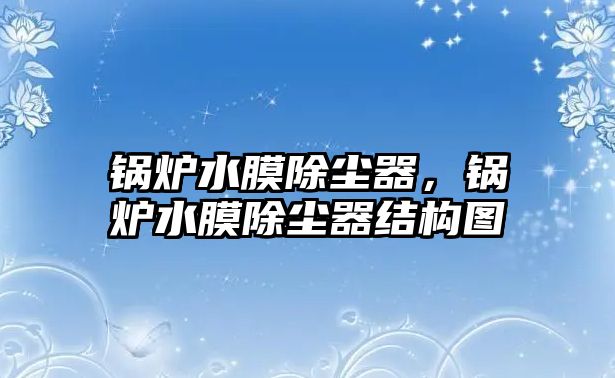 鍋爐水膜除塵器，鍋爐水膜除塵器結(jié)構(gòu)圖