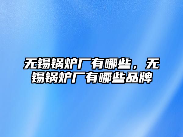 無(wú)錫鍋爐廠有哪些，無(wú)錫鍋爐廠有哪些品牌